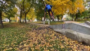 Street trial - второе катание на 24м велосипеде.