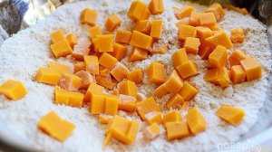 Песочные сконы с сыром и перцем