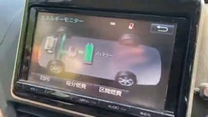Toyota Noah, Voxy, Esquire hybrid. Полный заряд батареи.