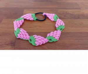 Эффектных лент для волос, связанных крючком