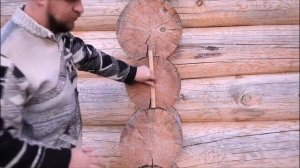 Как укладывать венцы сруба. Череповец.