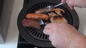 Как сделать настоящий гриль на газовой плите? / GAS BBQ GRILL.