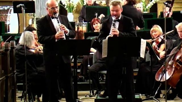 Franz Krommer Kramář Concert for two Clarinets and Orchestra, op.35 1st Movement смотреть онлайн
