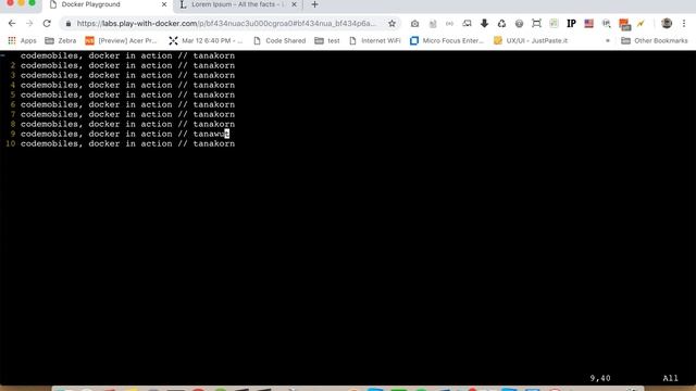 Docker + Vim : Navigating смотреть онлайн
