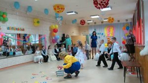 10. Выпускной Маячок 2015 - Игра "Собери отметки"