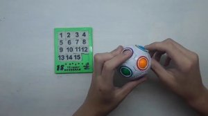 Головоломка Логическая игра 3D пятнашки