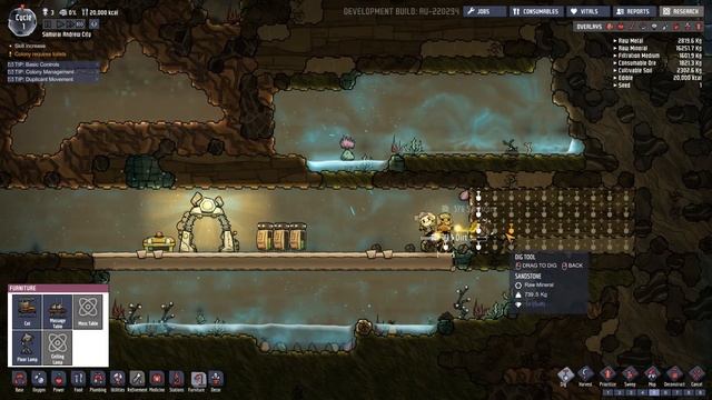 Oxygen Not Included прохождение #1 - Как выживать