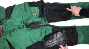 Рабочие брюки Snickers Workwear stretch Trousers 6241 и 6341