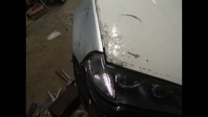 Кузовной ремонт  передней части BMW X3