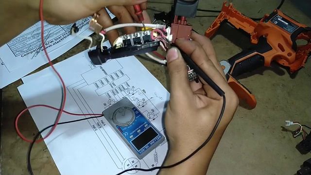 Repair AEG BSS18OP BLDC Part 4