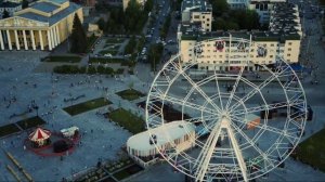 Чебоксары. Залив с высоты птичьего полёта. 2022.