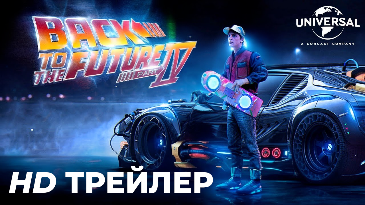 НАЗАД В БУДУЩЕЕ 4 - Тизер-трейлер (2024) Майкл Дж. Фокс, Кристофер Ллойд