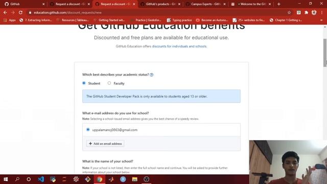 how to apply for GitHub's student developer pack | GitHub