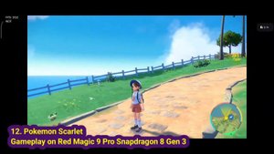 Top 25 Playable Yuzu NCE Games Tested on Red Magic 9 Pro Snapdragon 8 Gen 3 - Switch Games Android
