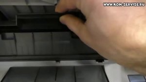 Как  поменять картридж в МФУ НР 3055.
