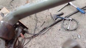 Реинкарнация Иж-ТурЭндуры.Часть1,переделываем раму Юпа в Планету,делаем боковой упор.