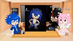 sonic and friends react to sonic. exe