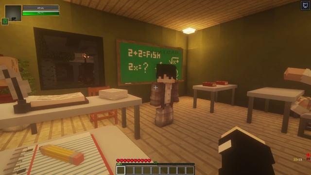 ВСТРЕТИЛСЯ С МАМОЙ! МЫ СТАЛИ БЕДНЫМИ И ДЕМОНЫ НАПАЛИ НА ДРУГА! АНГЕЛ В ШКОЛЕ ЛЮДЕЙ В МАЙНКРАФТ #5 смотреть онлайн