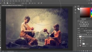 Photoshop CC Tutorial:How to edit Outdoor Portrait in Adobe Photoshop