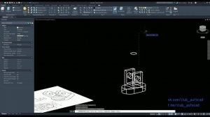 3D модель в Autocad