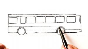 Как нарисовать Троллейбус