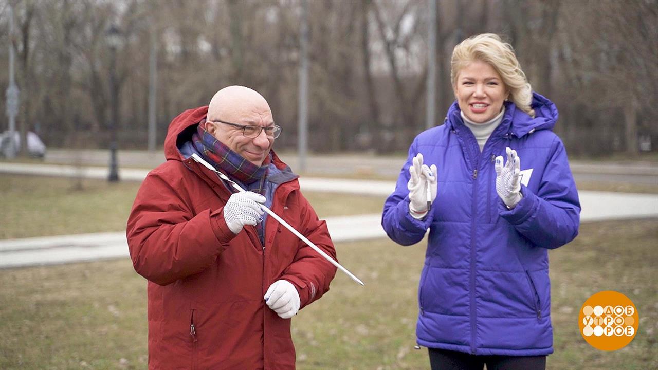 Шампур прямо в яблочко. Доброе утро. Фрагмент выпуска от 20.04.2021