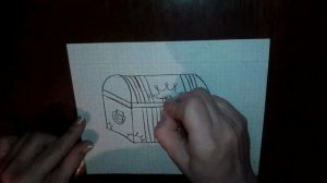 COMMENT DESSINER UNE COFFRE / CÓMO DIBUJAR UN COFRE /HOW TO DRAW A CHEST / ZEICHNEN EINER TRUHE