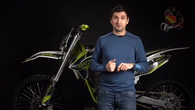 Осмотр бу китайского эндуро кросс мотоцикла
