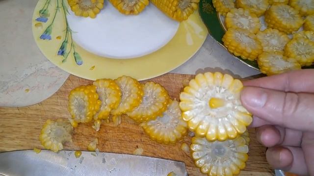 ЗАГОТОВКИ ИЗ КУКУРУЗЫ ДЛЯ УКРАШЕНИЯ БЛЮД. смотреть онлайн