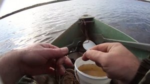 УСТАНОВКА ПЕРЕТЯГИ И МЕСТО ДЛЯ ОХОТЫ НА РЫБУ