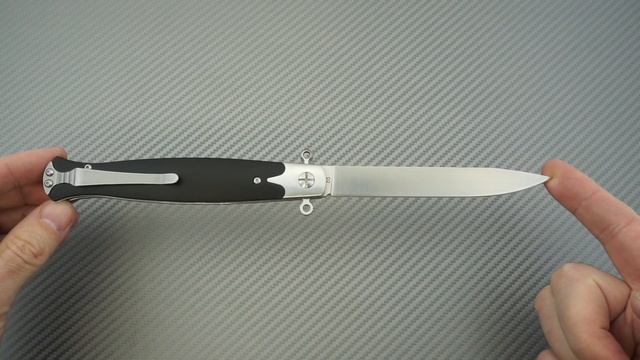 Складной нож-стилет Steelclaw "Командор-01" D2, краткий видео обзор и распаковка смотреть онлайн