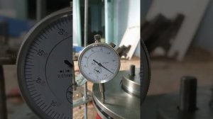 Проверка новых тормозных дисков Eurobrake на биение