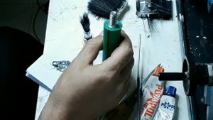 Самодельная Кисточка-масленка по идее Сергея Александровича