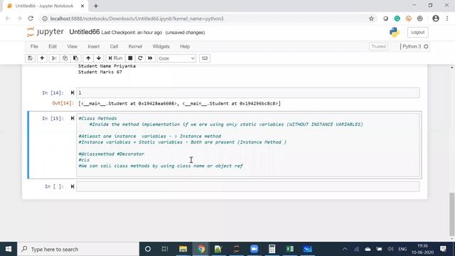 Python OOPs - Types of Methods | Instance Method | Class Method | Static Method |