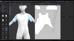 Моделирование дизайнерской футболки в Clo3D