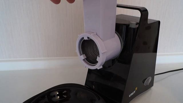 Резка огурца на мясорубке UNIT UGR-464 смотреть онлайн