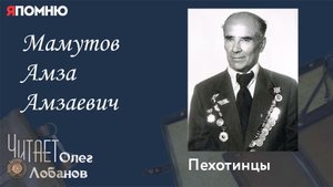 Мамутов Амза Амзаевич. Проект "Я помню" Артема Драбкина. Пехотинцы.