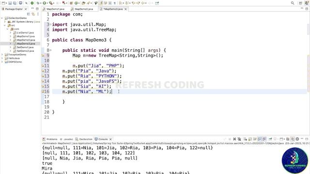 LinkedHashMap &TreeMap Classes in Collection Practical Implementation.. смотреть онлайн