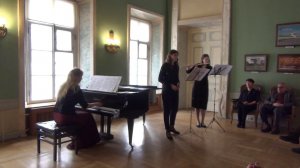 Herzogin Anna Amalia  Aria Elmire. E. Maslakova (soprano), M. Baranova (flute), E. Panikova (piano)