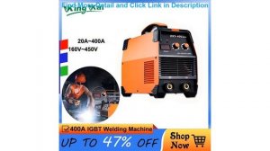 Deal  Super 400A IGBT Inverter Portable Arc Welder Equipment Electric Welding Machine ZX7-250 315 4