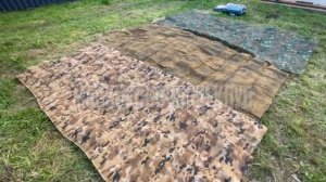 Камуфляжная мешковина Бурлап-поле от компании маскировочный клуб