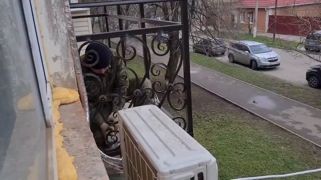 Ейск?Ремонт в квартире Тани. Балкон готов..,  ну почти.??