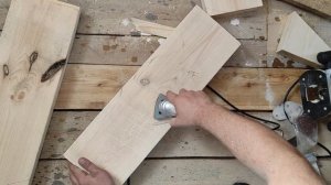 Делаю две недостающие ступени для лестницы доска 50 на 200 Залипуха