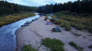 Река Лозьва. Свердловская область.