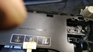 HP 7110  сбой системы чернил, диагностика, вывод отработки