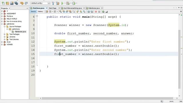 Java Programming Tutorial --7-- Building Basic Calculator