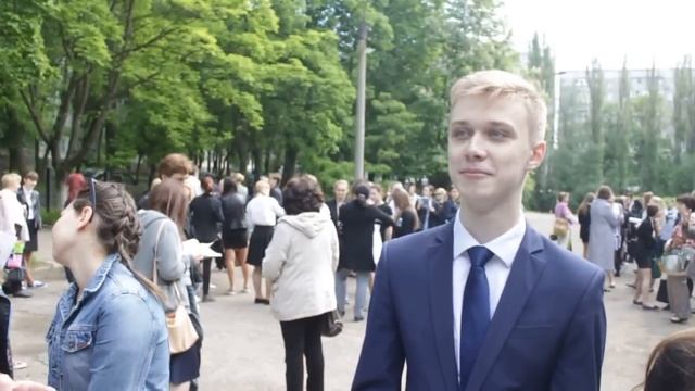 Ученики перед экзаменом
