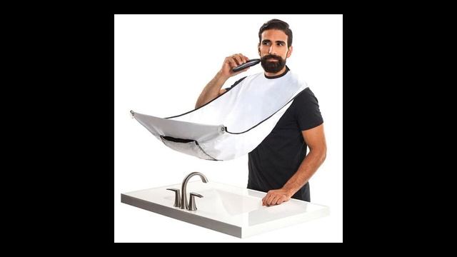 Стильный фартук для стрижки бороды, цвет в ассортименте, Белый смотреть онлайн