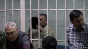 Реакция зала на приговор А.Шыкмаматова