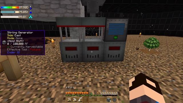 Проблеск Надежды! Космические приключения и майнкрафт выживание с модами #05 Сборка The Aftermath смотреть онлайн